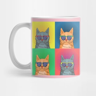 Cat Pop Art Mug